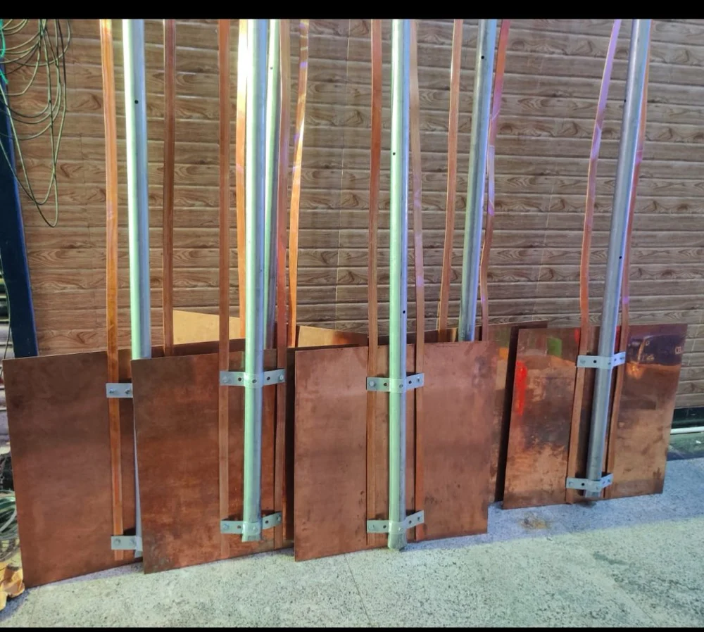 Plate Earthing Installation